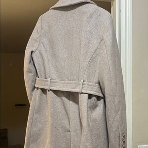 Donna Karan Classic Gray Trench Coat